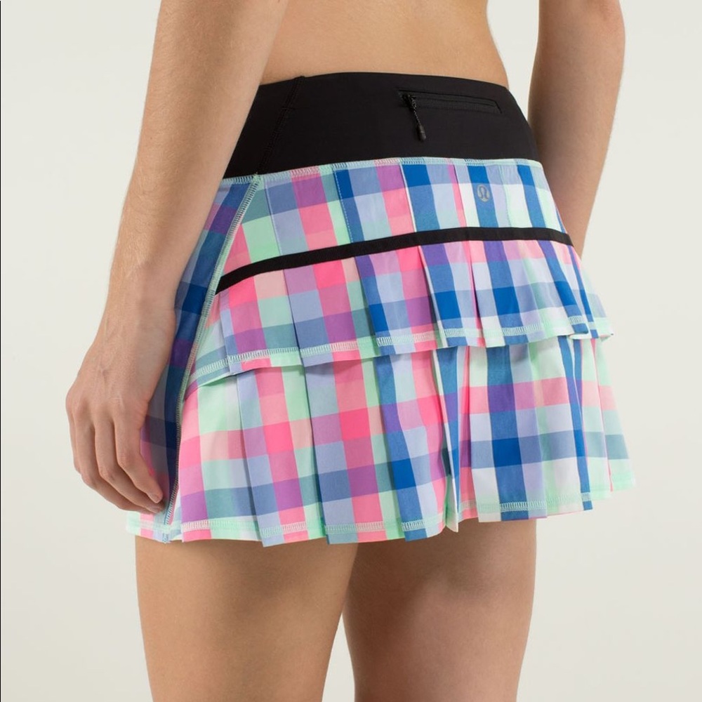Lululemon Run Pace Setter Skirt Size 10